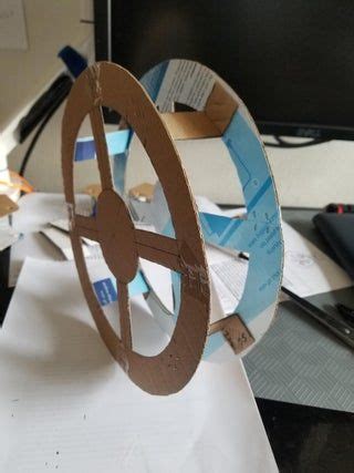 Cardboard Ferris Wheel Learning From Home Project Home Projects