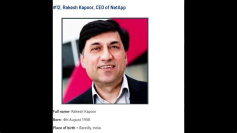 15 Indian Ceos Of International Companies And Their Networth Part 2