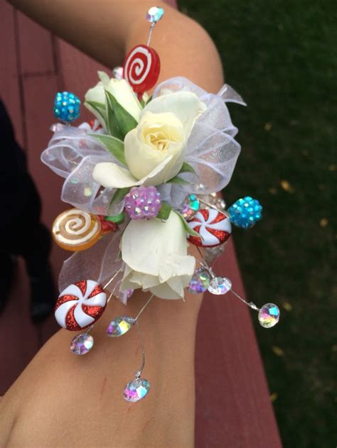 Corsage I Made For My Sons Candyland Themed Homecoming Dance Cost 35