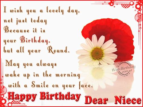 Niece Birthday Cards For Facebook Happy Birthday Niece Quotes