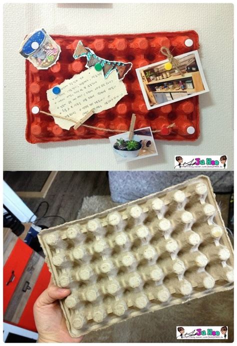 계란판and 메추리알판으로 사진판 And 게시판and 메모판 리폼diy 하기 네이버 블로그