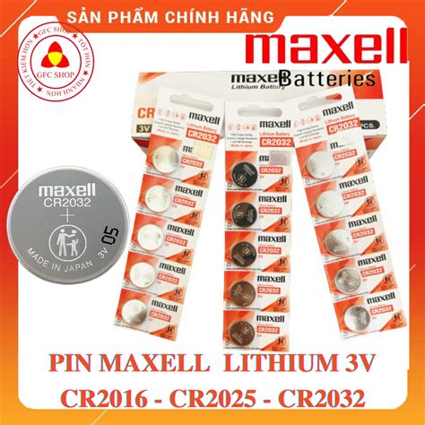 B N L Vi N Ch Nh H Ng Pin Lithium V Maxell Cr Cr