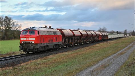 Schwere Güterzüge Dieselsound und exotischer Bahnverkehr um Mühldorf