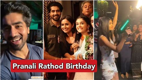 Pranali Rathod B Day Party With Harshad Chopda Karishma Sawant