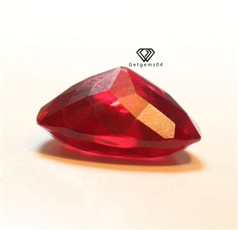 Natural Blood Red Ruby Trillion Cut 1545 Ct Aaaa Rare Certified Loose