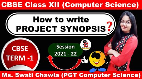 Project Synopsis Class 12 Computer Science Synopsis For Project Class