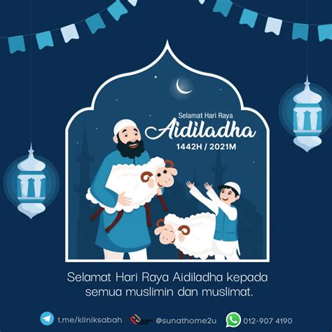 Selamat Hari Raya Aidiladha 2021 – SunatHome2u.com