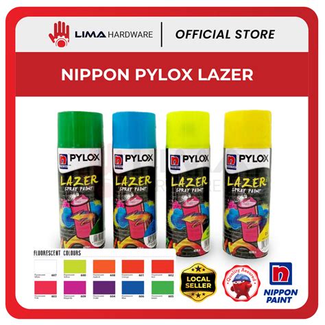 Nippon Pylox Laser Spray Paint Cat Sembur Cc Shopee Malaysia