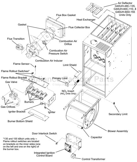 Lennox G Uh B Parts Hvacs