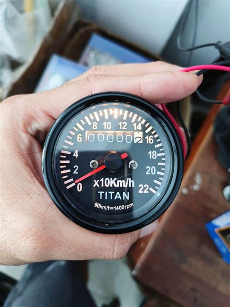 Spidometer Speedometer Spido Kilometer Km Bulat Universal Lazada