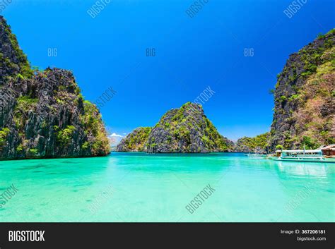 Blue Lagoon Tropical Image And Photo Free Trial Bigstock