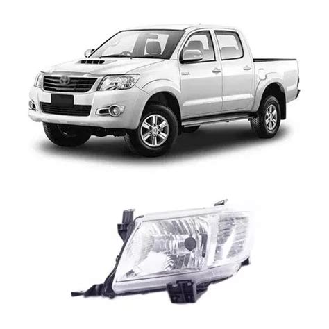 Farol Hilux Srv Sr 2012 2013 2014 2015 Manual Lado Esquerdo Frete grátis