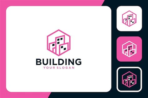 Premium Vector Building Logo Design Inspiration