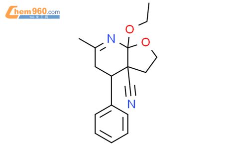 486430 27 7 Furo 2 3 B Pyridine 3a 4H Carbonitrile 7a Ethoxy 2 3 5 7a