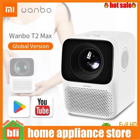 Xiaomi Wanbo T2 Gratismax Lcd Proyector Led Soporte 1080p Vertical