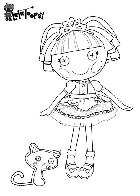 Dibujos De Lalaloopsy 5 Para Colorear Para Colorear Pintar E Imprimir