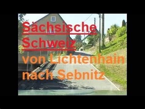 S Chsische Schweiz Von Lichtenhain Nach Sebnitz Saxon Switzerland