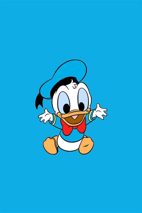 Baby Donald Duck Wallpaper | Disney characters wallpaper, Duck ...