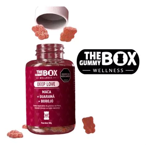 The Gummy Box Deep Love Maca Guarana Borojo