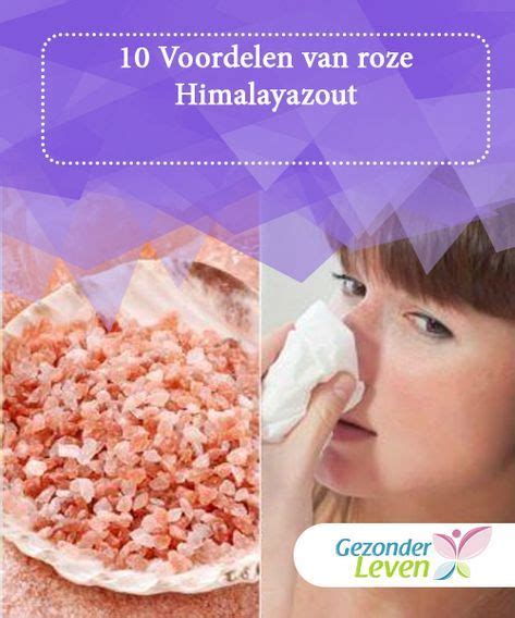 10 Voordelen Van Roze Himalayazout Food Health Breakfast