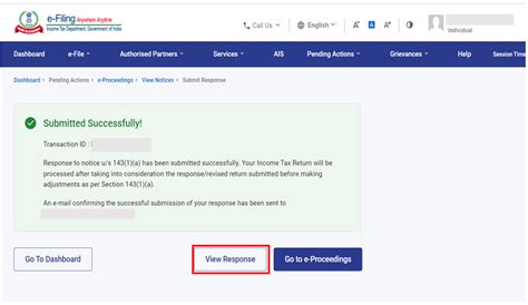 E Proceedings User Manual Income Tax Department