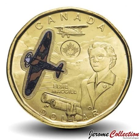 Canada Piece De Dollar Elsie Macgill Version Coloris E