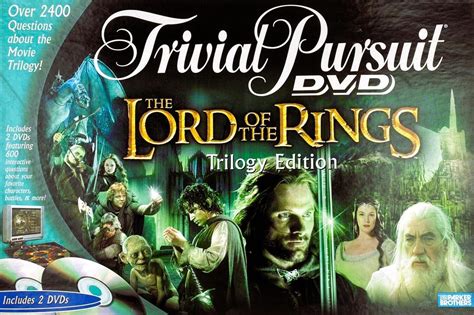 Trivial Pursuit Dvd Game The Lord Of The Rings Edition Amazon De