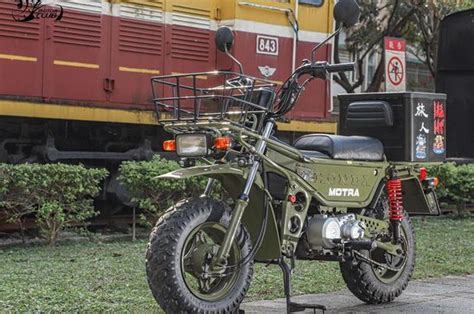 Bebek Trail Honda Ct Motra Punya Desain Kokoh Cocok Buat Off Road