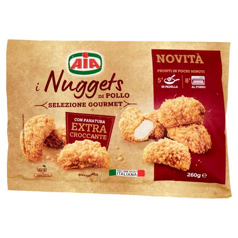 Nuggets Di Pollo Surgelati Selezione Gourmet G Aia Dambros