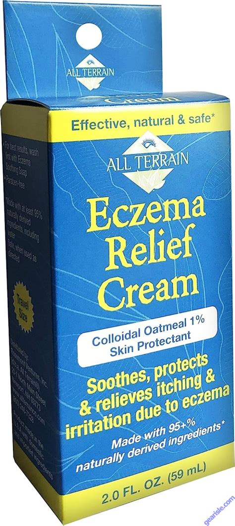 Natural Ingredients Eczema Relief Cream 2 Oz All Terrain