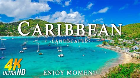 Caribbean K Drone Nature Film Calming Piano Music Beautiful Beach