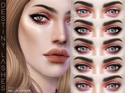 The Sims 4 Cc Eyelashes Kijiko Jzacloud