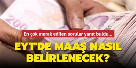 EYT de maaş nasıl belirlenecek En çok merak edilen sorular yanıt buldu