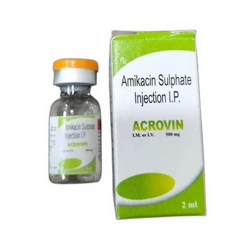 Amikacin Sulphate Injection IP At Rs 125 Vial Meerut ID 26631574530