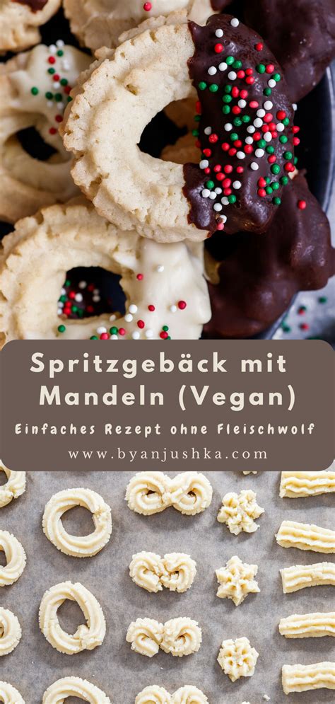 Spritzgebäck Mit Gemahlenen Mandeln Spritzgeback Mit Mandeln Kathis