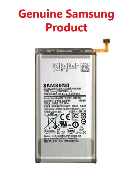 Samsungeb Bg975abu4100mahbatteryforgalaxys102b28gh82 18826a29 For Sale Online Ebay