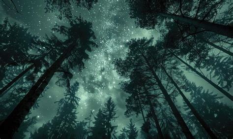 Night Forest Background Stock Photos, Images and Backgrounds for Free ...