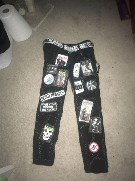 Crust Pants Punk Fashion Diy Punk Outfits Punk Fashion