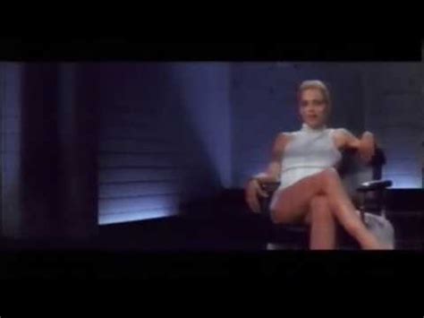 Instinto B Sico Escena De Sharon Stone Cruzando Las Piernas Youtube