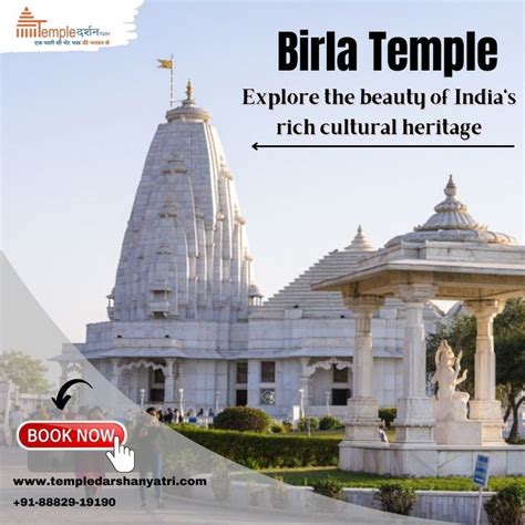 The Birla Temple In Jaipur Is A Magnificent Hindu Temple Also Known As