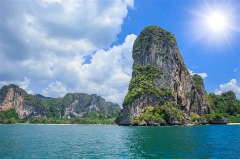 Premium Photo | Thailand sea and island travel seascape of ocean at ...