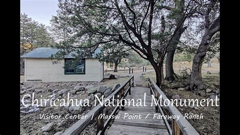 Southwest Trip Chiricahua Nm Visitor Center Massai Point