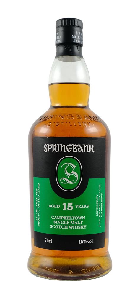 Springbank 15 Year Old Whiskybase Ratings And Reviews For Whisky