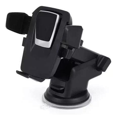 Suporte Porta Celular Gps Universal Carro Trava Automática Rotação 360º