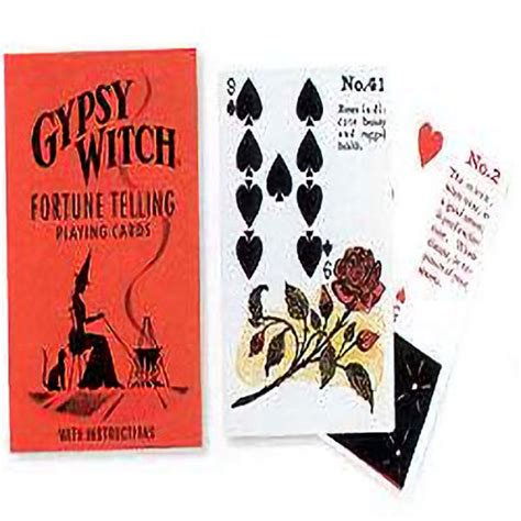 Gypsy Witch Fortune Telling Playing Card By Mlle Lenormand Attributed