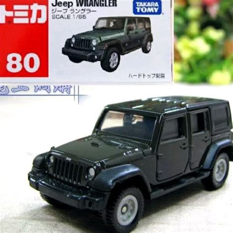 Jual Tomica Reguler No 80 JEEP WRANGLER RUBICON Green Army Di Lapak