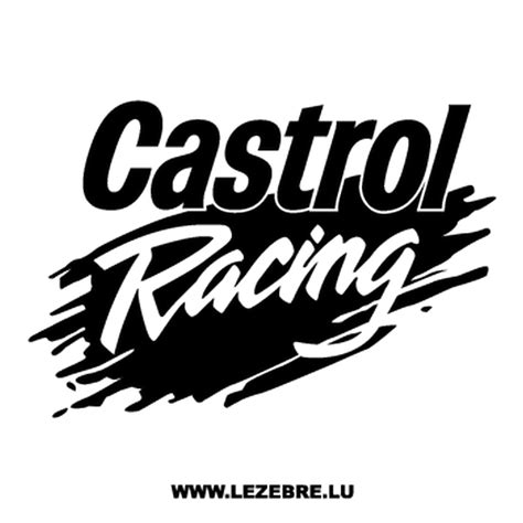 Castrol Racing Sticker 2