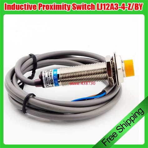 M12 Inductive Proximity Switch LJ12A3 4 Z BY Normally Open PNP Metal