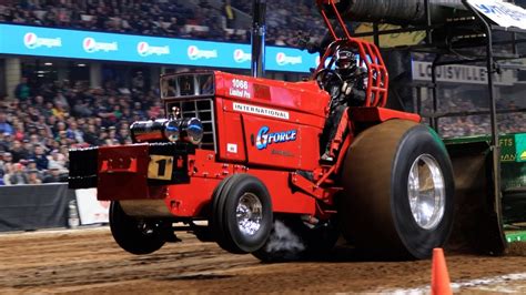 95 Limited Pro Stock Tractors Pulling At The National Farm Machinery