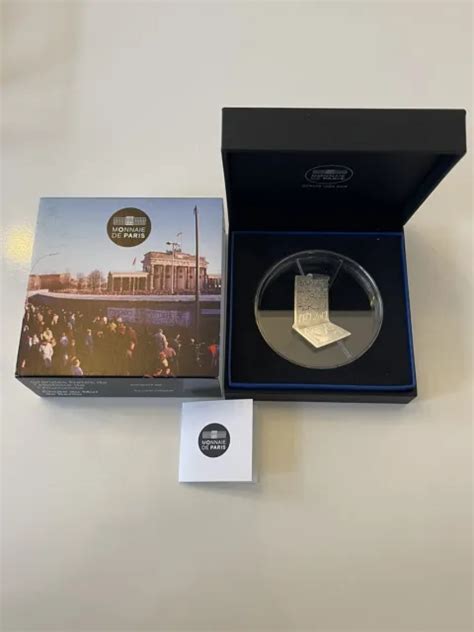 COFFRET 10 EUROS Chute Du Mur De Berlin Argent 2019 Grandes Dates